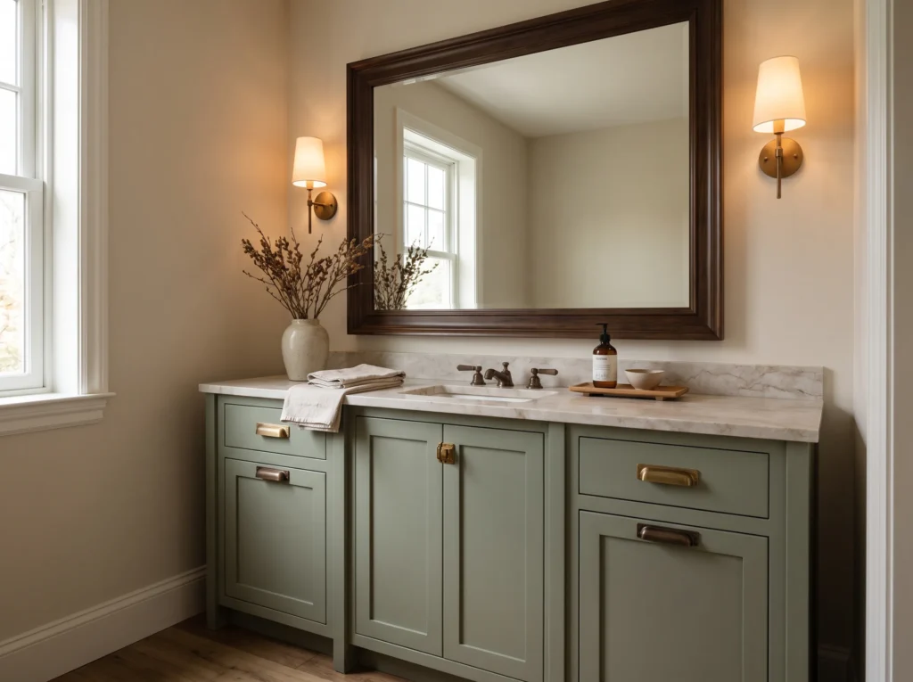Upscale bathroom interior design… K