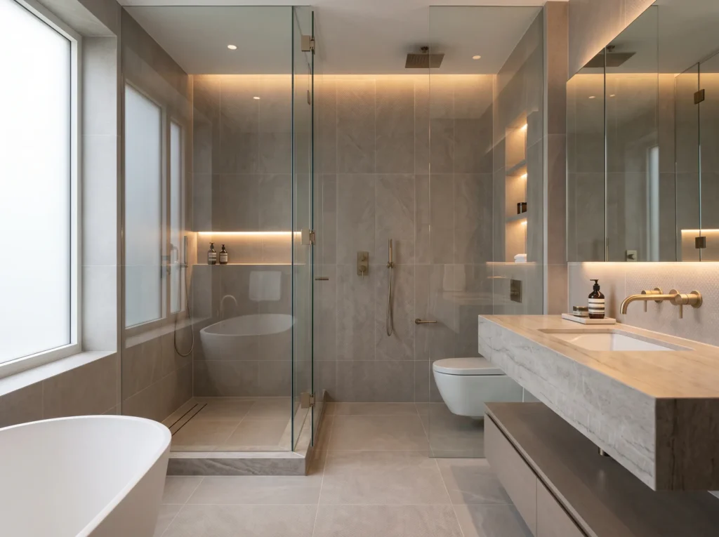 Luxury bathroom interior design K