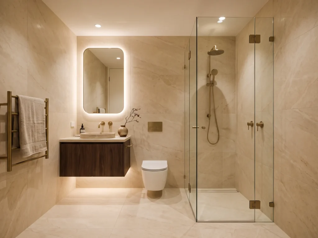 Luxury bathroom interior photogr… K